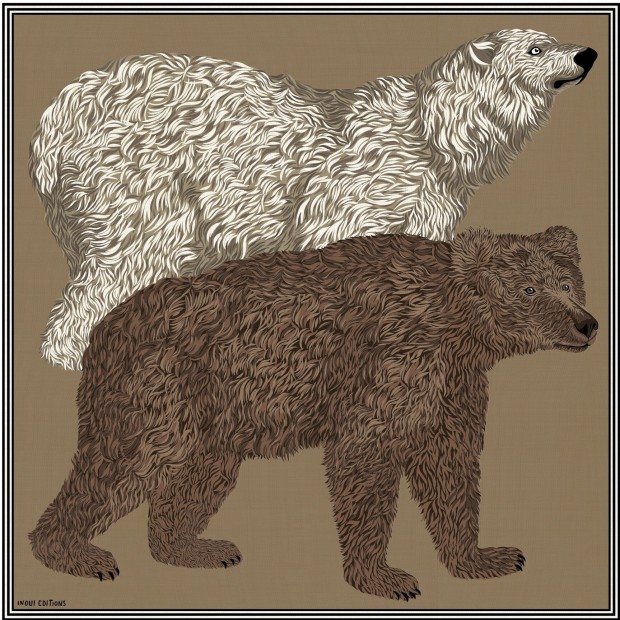 Inoui Editions vilnos skara OURS BEIGE